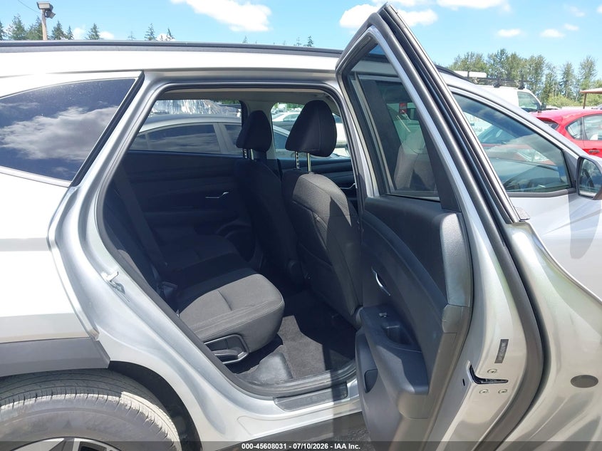 2025 Hyundai Tucson VIN 5NMJB3DE5SH554191 IAAI salvage auction — LEFT SIDE, Salvage Title, sold $11,100 on 2026-07-29 (photo 8)