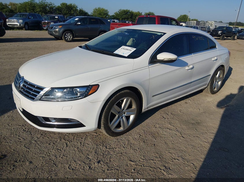 2014 Volkswagen Passat cc VIN WVWBP7AN1EE507250 IAAI salvage auction — NORMAL WEAR, Clear (Illinois), sold $1,100 on 2026-07-20 (photo 2)
