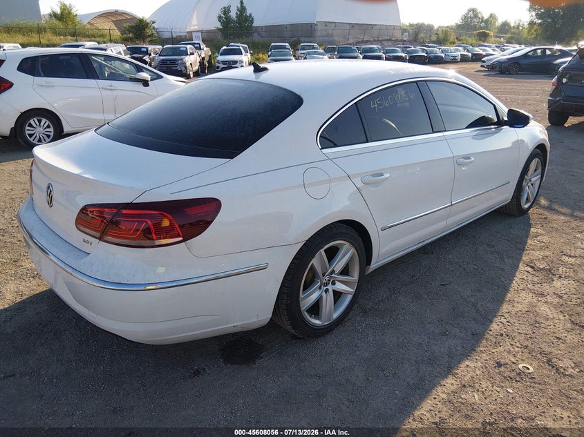 2014 Volkswagen Passat cc VIN WVWBP7AN1EE507250 IAAI salvage auction — NORMAL WEAR, Clear (Illinois), sold $1,100 on 2026-07-20 (photo 4)