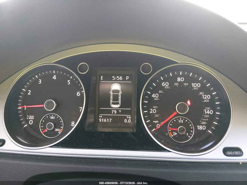 2014 Volkswagen Passat cc VIN WVWBP7AN1EE507250 IAAI salvage auction — NORMAL WEAR, Clear (Illinois), sold $1,100 on 2026-07-20 (photo 7)