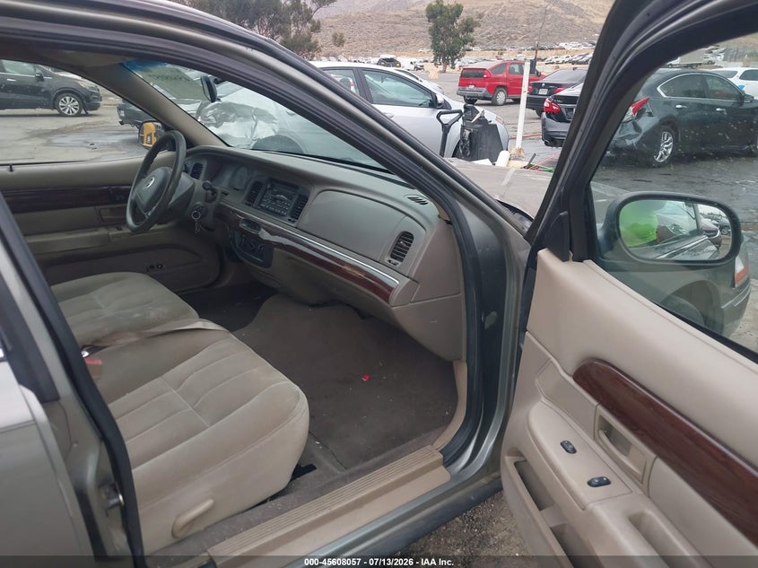 2003 Mercury Grand marquis VIN 2MEFM74W73X662023 IAAI salvage auction — NORMAL WEAR, Clear - Dealer Only (California), sold $25 on 2026-07-21 (photo 5)