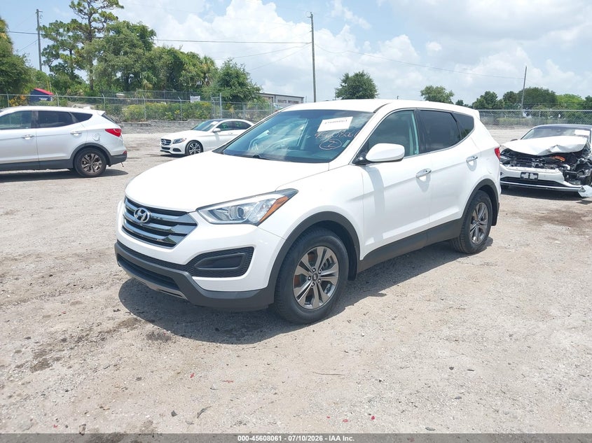 2016 Hyundai Santa fe VIN 5XYZT3LB8GG356178 IAAI salvage auction — NORMAL WEAR, Clear (Florida), sold $2,000 on 2026-07-16 (photo 6)