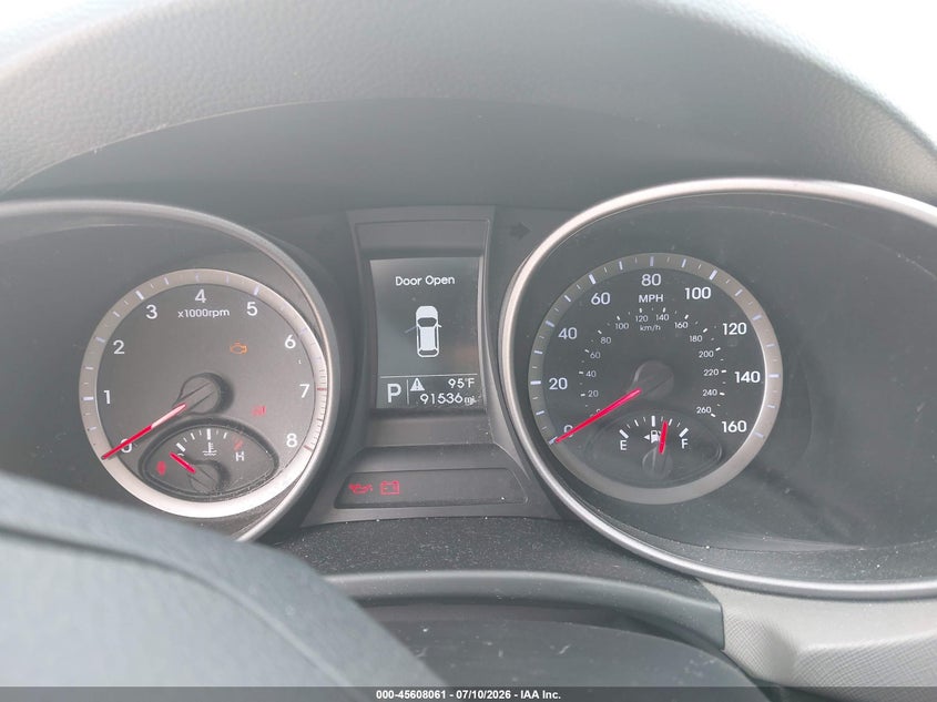2016 Hyundai Santa fe VIN 5XYZT3LB8GG356178 IAAI salvage auction — NORMAL WEAR, Clear (Florida), sold $2,000 on 2026-07-16 (photo 7)