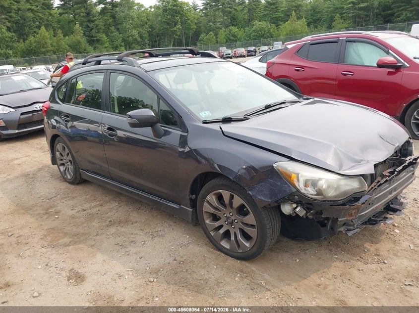 2015 Subaru Impreza VIN JF1GPAW64FH284731 IAAI salvage auction — FRONT END, Clear (Massachusetts), sold $425 on 2026-07-24 (photo 1)