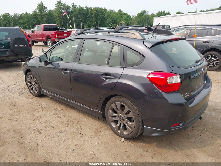 2015 Subaru Impreza VIN JF1GPAW64FH284731 IAAI salvage auction — FRONT END, Clear (Massachusetts), sold $425 on 2026-07-24 (photo 3)