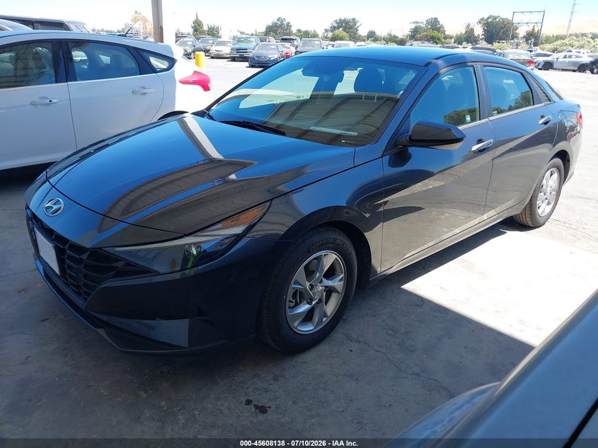 2021 Hyundai Elantra VIN 5NPLL4AG6MH038056 IAAI salvage auction — NORMAL WEAR, Sf97 (California), sold $11,325 on 2026-07-30 (photo 2)