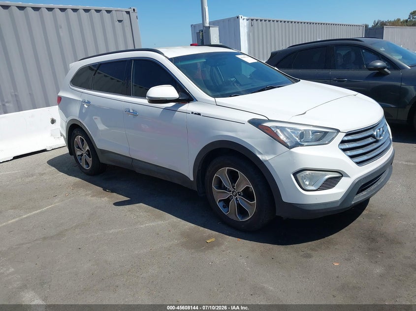 2014 Hyundai Santa fe VIN KM8SN4HF7EU039383 IAAI salvage auction — NORMAL WEAR, Clear - Dealer Only (California), sold $1,200 on 2026-07-23 (photo 1)