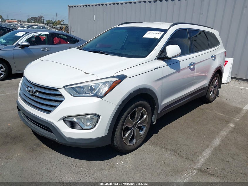 2014 Hyundai Santa fe VIN KM8SN4HF7EU039383 IAAI salvage auction — NORMAL WEAR, Clear - Dealer Only (California), sold $1,200 on 2026-07-23 (photo 2)