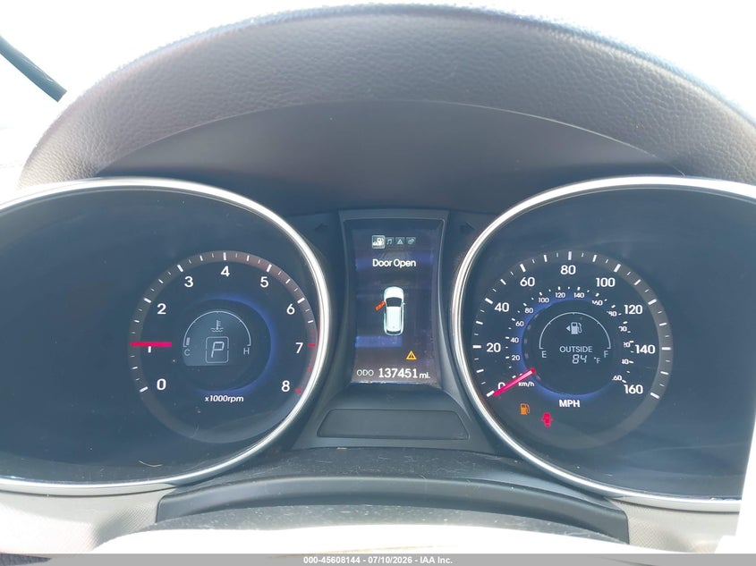 2014 Hyundai Santa fe VIN KM8SN4HF7EU039383 IAAI salvage auction — NORMAL WEAR, Clear - Dealer Only (California), sold $1,200 on 2026-07-23 (photo 7)