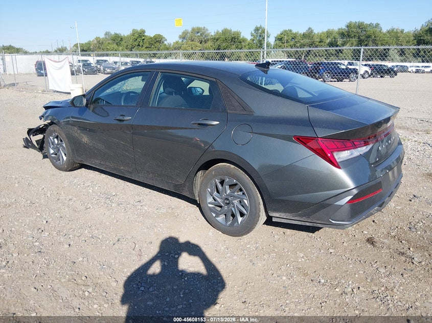 2026 Hyundai Elantra VIN KMHLM4DJ4TU202991 IAAI salvage auction — FRONT END, Enterprise Vehicles Clear Only (Oregon), sold $6,700 on 2026-07-16 (photo 3)