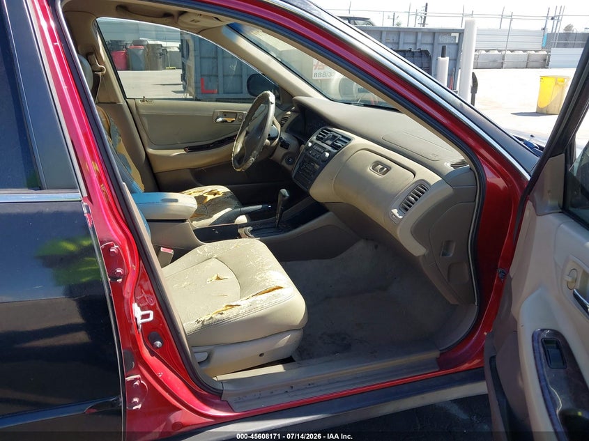2000 Honda Accord VIN JHMCG5679YC014692 IAAI salvage auction — FRONT END, Clear - Dealer Only (California), sold $225 on 2026-07-29 (photo 5)