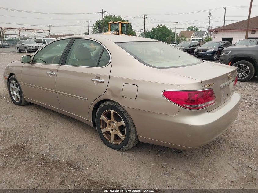 2006 Lexus Es 330 VIN JTHBA30G365166270 IAAI salvage auction — NORMAL WEAR, Clear (New York), sold $25 on 2026-07-22 (photo 3)