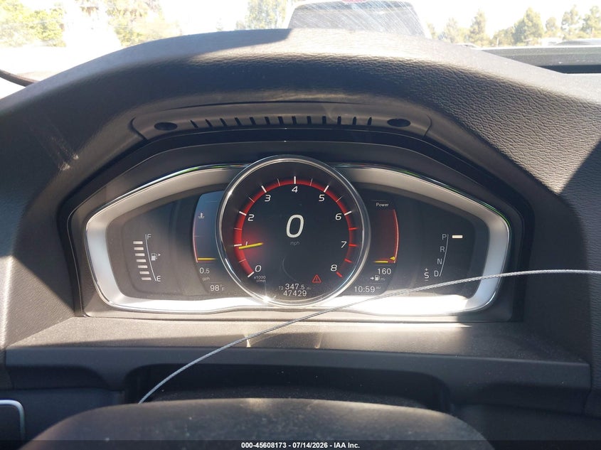 2018 Volvo V60 VIN YV140MSL7J2398226 IAAI salvage auction — FRONT END, Salvage (California), sold $625 on 2026-07-29 (photo 7)