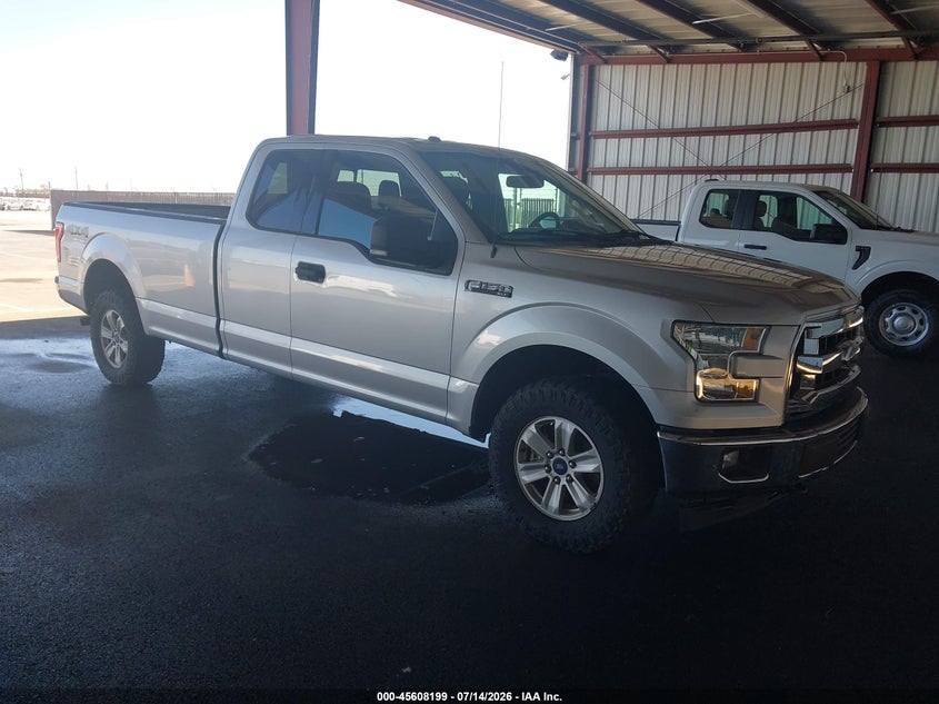 2017 Ford F-150 VIN 1FTEX1EFXHKC14241 IAAI salvage auction — NORMAL WEAR, Sf97 (California), sold $12,200 on 2026-07-30 (photo 1)
