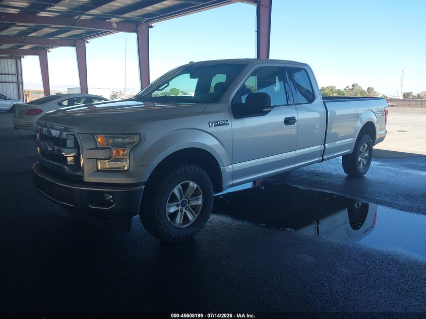 2017 Ford F-150 VIN 1FTEX1EFXHKC14241 IAAI salvage auction — NORMAL WEAR, Sf97 (California), sold $12,200 on 2026-07-30 (photo 2)
