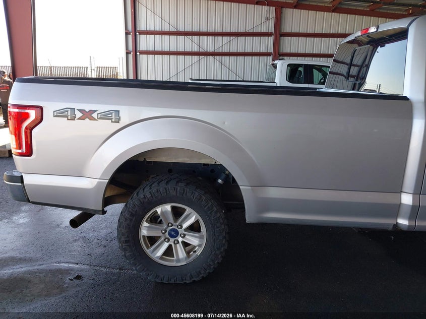 2017 Ford F-150 VIN 1FTEX1EFXHKC14241 IAAI salvage auction — NORMAL WEAR, Sf97 (California), sold $12,200 on 2026-07-30 (photo 6)