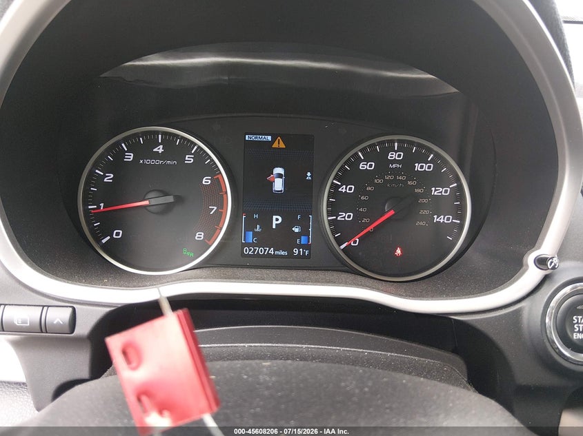 2025 Mitsubishi Eclipse cross VIN JA4ATWAA0SZ034891 IAAI salvage auction — LEFT SIDE, Enterprise Vehicles Clear Only (Colorado), sold $6,100 on 2026-07-18 (photo 7)