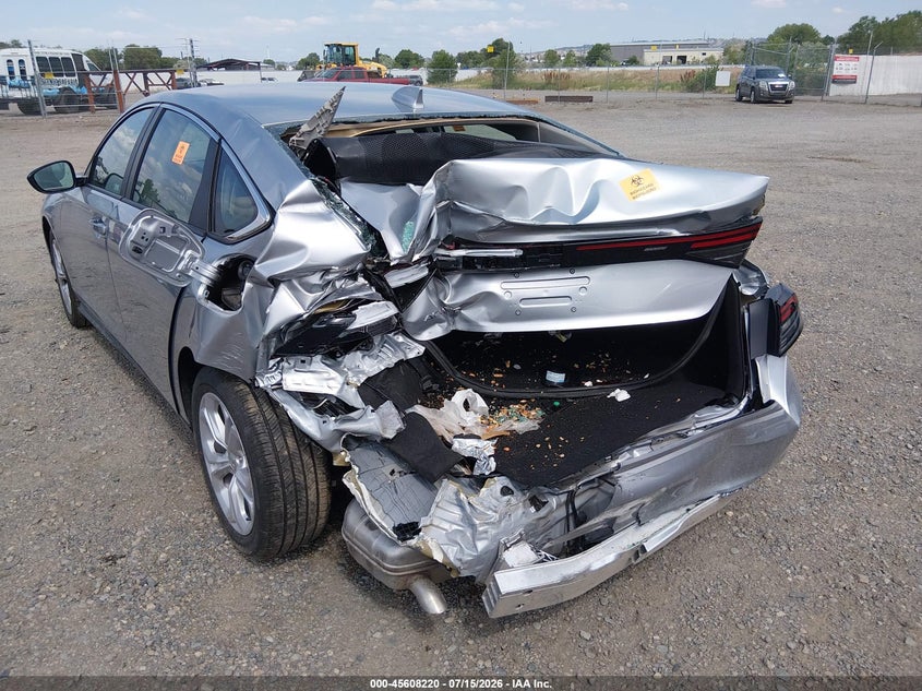 2026 Honda Accord VIN 1HGCY1F2XTA030000 IAAI salvage auction — REAR END, Enterprise Vehicles Clear Only (Washington), sold $13,000 on 2026-07-30 (photo 6)