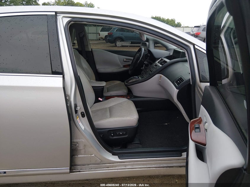 2010 Lexus Hs 250h VIN JTHBB1BAXA2006682 IAAI salvage auction — FRONT END, Clear (Georgia), sold $750 on 2026-07-30 (photo 5)