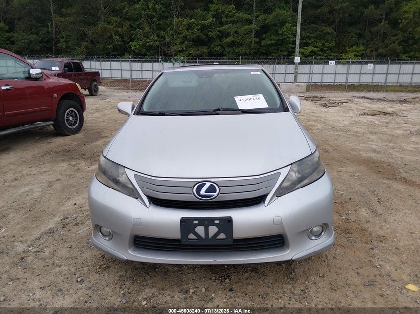 2010 Lexus Hs 250h VIN JTHBB1BAXA2006682 IAAI salvage auction — FRONT END, Clear (Georgia), sold $750 on 2026-07-30 (photo 6)