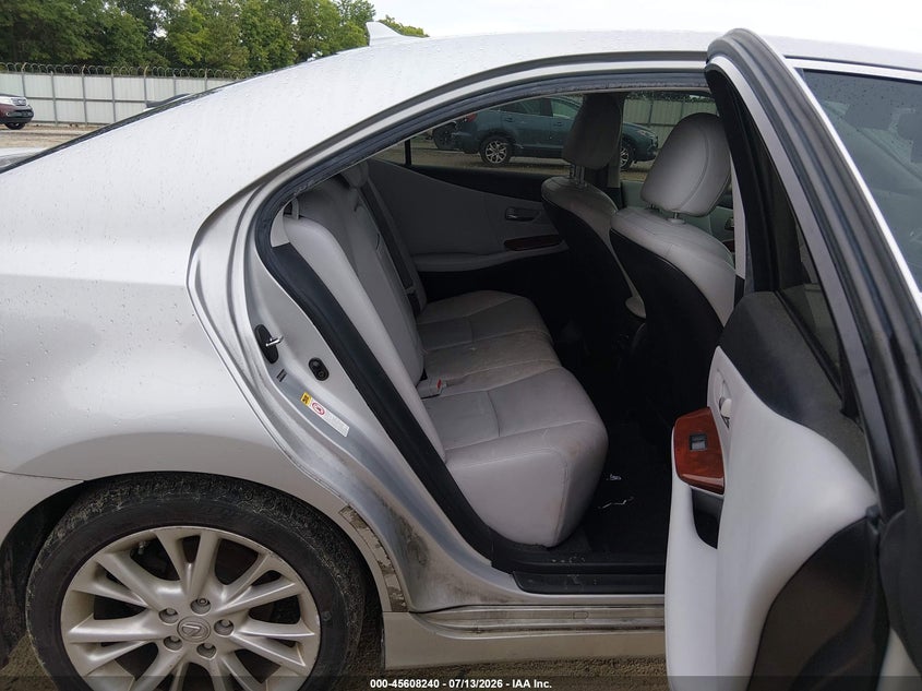 2010 Lexus Hs 250h VIN JTHBB1BAXA2006682 IAAI salvage auction — FRONT END, Clear (Georgia), sold $750 on 2026-07-30 (photo 8)