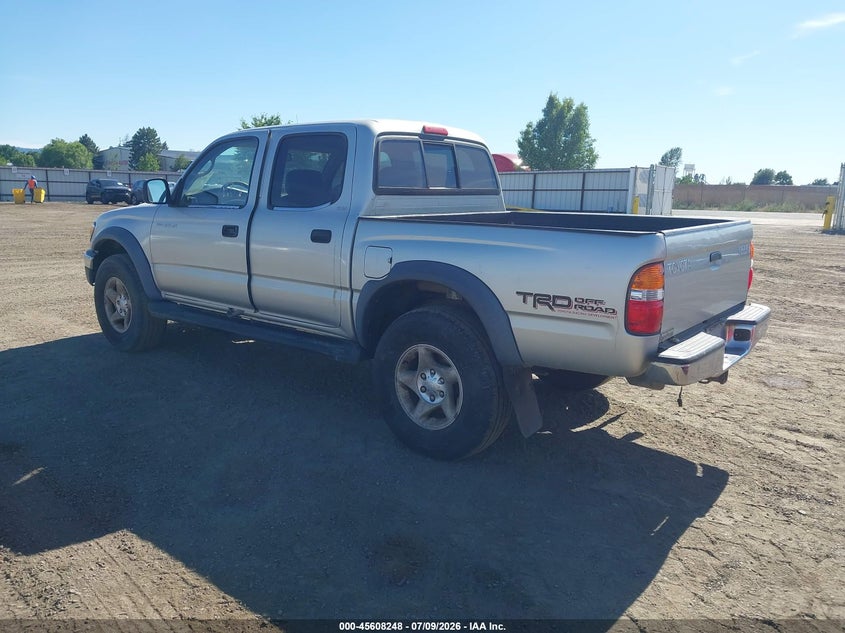 2002 Toyota Tacoma VIN 5TEGN92N62Z085815 IAAI salvage auction — NORMAL WEAR, Salvage (Idaho), sold $2,100 on 2026-07-28 (photo 3)