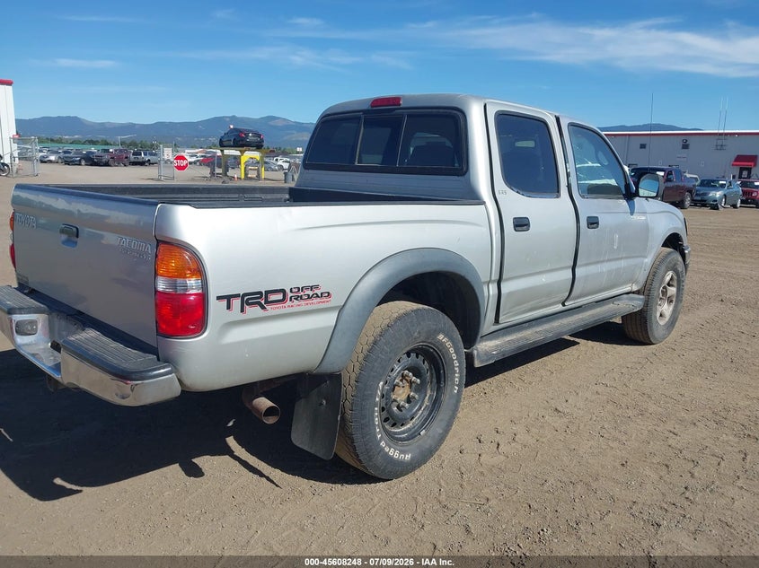 2002 Toyota Tacoma VIN 5TEGN92N62Z085815 IAAI salvage auction — NORMAL WEAR, Salvage (Idaho), sold $2,100 on 2026-07-28 (photo 4)