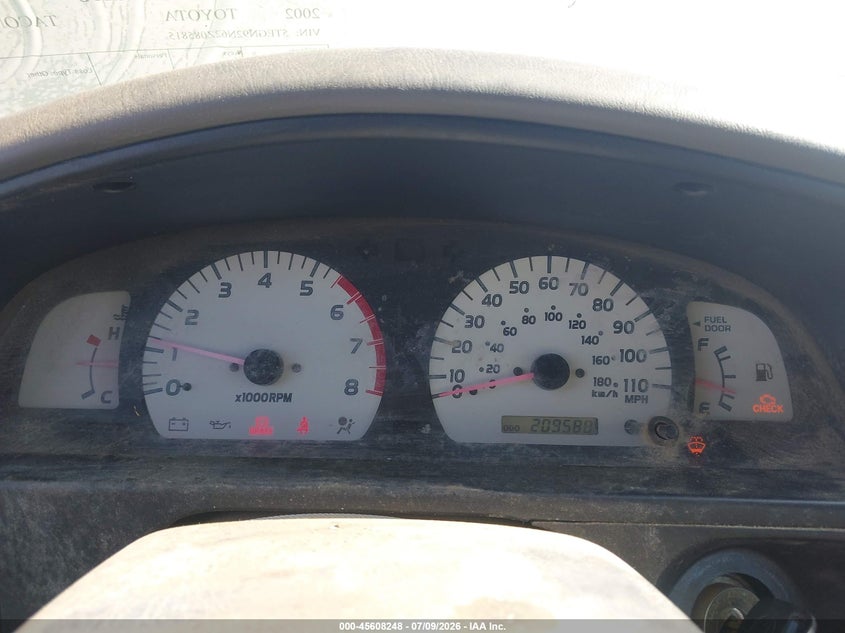 2002 Toyota Tacoma VIN 5TEGN92N62Z085815 IAAI salvage auction — NORMAL WEAR, Salvage (Idaho), sold $2,100 on 2026-07-28 (photo 7)