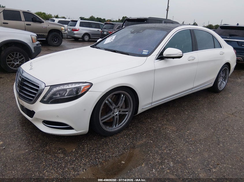 2015 Mercedes-benz S class VIN WDDUG8CB0FA070406 IAAI salvage auction — NORMAL WEAR, Original (Texas), sold $5,550 on 2026-08-05 (photo 2)