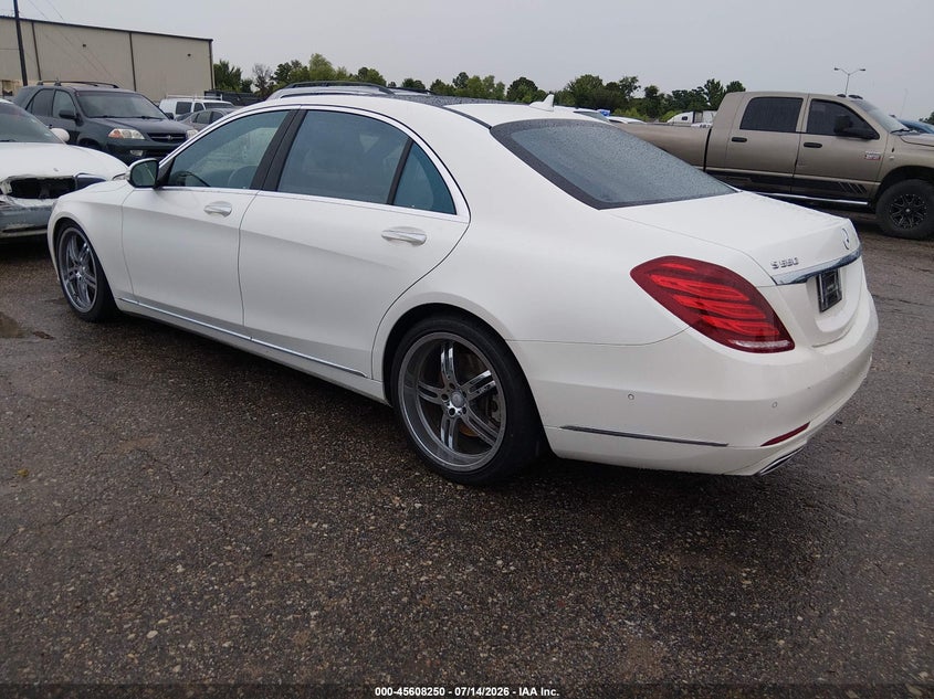 2015 Mercedes-benz S class VIN WDDUG8CB0FA070406 IAAI salvage auction — NORMAL WEAR, Original (Texas), sold $5,550 on 2026-08-05 (photo 3)