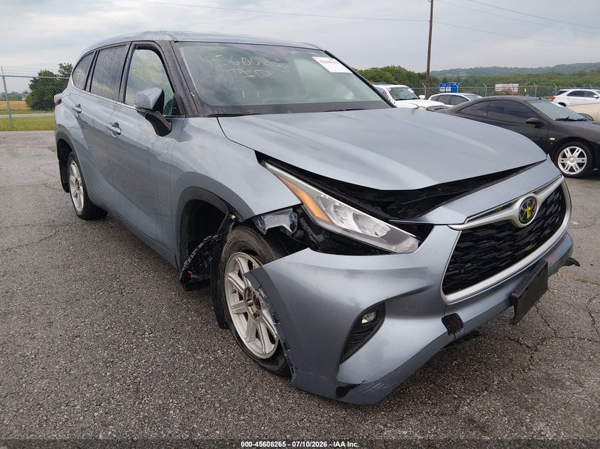 2020 Toyota Highlander VIN 5TDBZRBH2LS038059 IAAI salvage auction — FRONT END, Clear (Missouri), sold $9,075 on 2026-07-16 (photo 6)