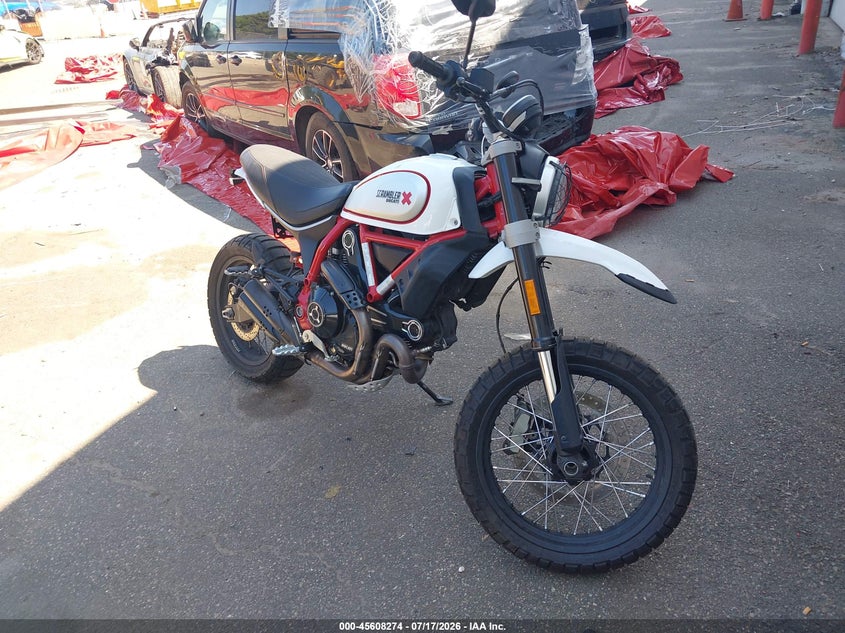 2019 Ducati Scrambler VIN ML0KAFPM5KT001552 IAAI salvage auction — SIDE, Salvage Title, sold $1,650 on 2026-09-02 (photo 1)