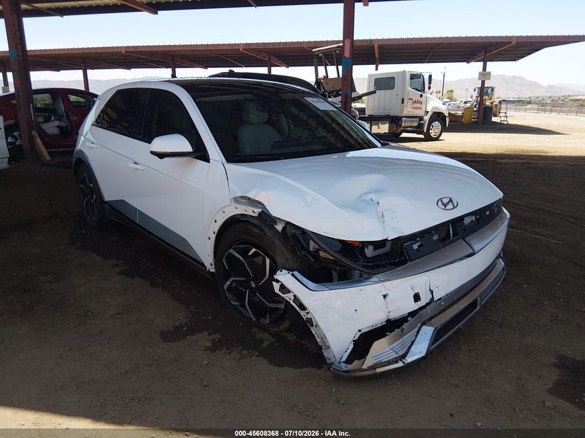 2024 Hyundai Ioniq 5 VIN KM8KR4DE5RU329452 IAAI salvage auction — RIGHT FRONT, Wait Title, sold $9,900 on 2026-08-22 (photo 6)