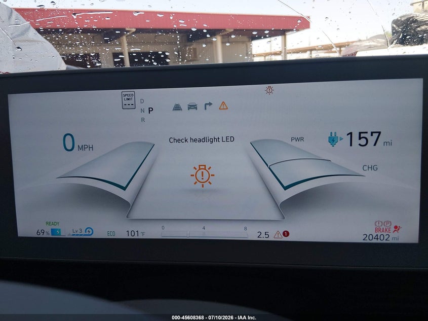 2024 Hyundai Ioniq 5 VIN KM8KR4DE5RU329452 IAAI salvage auction — RIGHT FRONT, Wait Title, sold $9,900 on 2026-08-22 (photo 7)