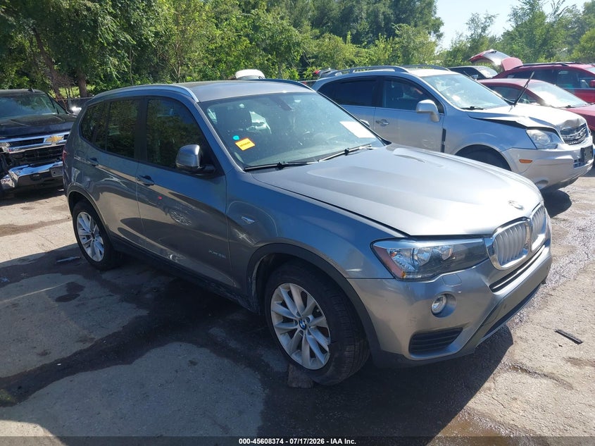 2017 BMW X3 VIN 5UXWX9C33H0T18317 IAAI salvage auction — REAR END, Salvage Title, sold $3,300 on 2026-09-02 (photo 1)