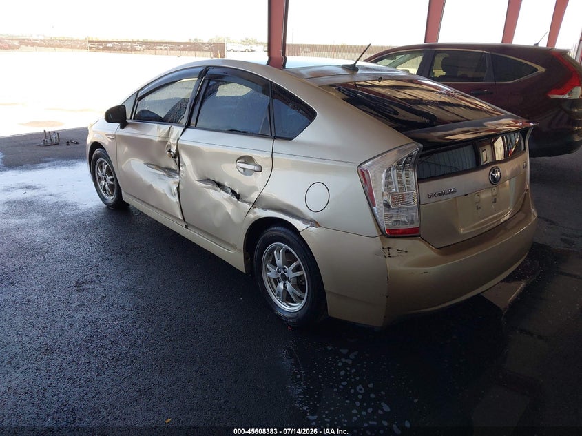 2010 Toyota Prius VIN JTDKN3DU8A1005211 IAAI salvage auction — SIDE, Salvage (California), sold $825 on 2026-07-28 (photo 3)