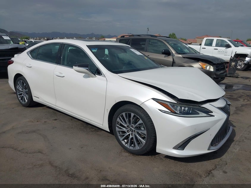 2019 Lexus ES VIN 58AB21B10KU004290 IAAI salvage auction — LEFT FRONT, Salvage (Arizona), sold $7,700 on 2026-07-31 (photo 1)