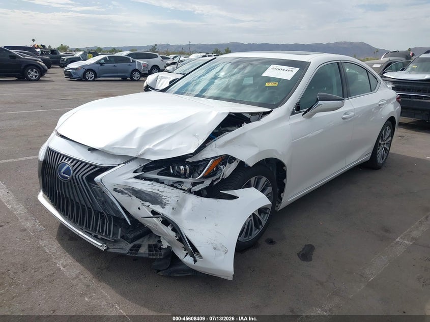 2019 Lexus ES VIN 58AB21B10KU004290 IAAI salvage auction — LEFT FRONT, Salvage (Arizona), sold $7,700 on 2026-07-31 (photo 6)