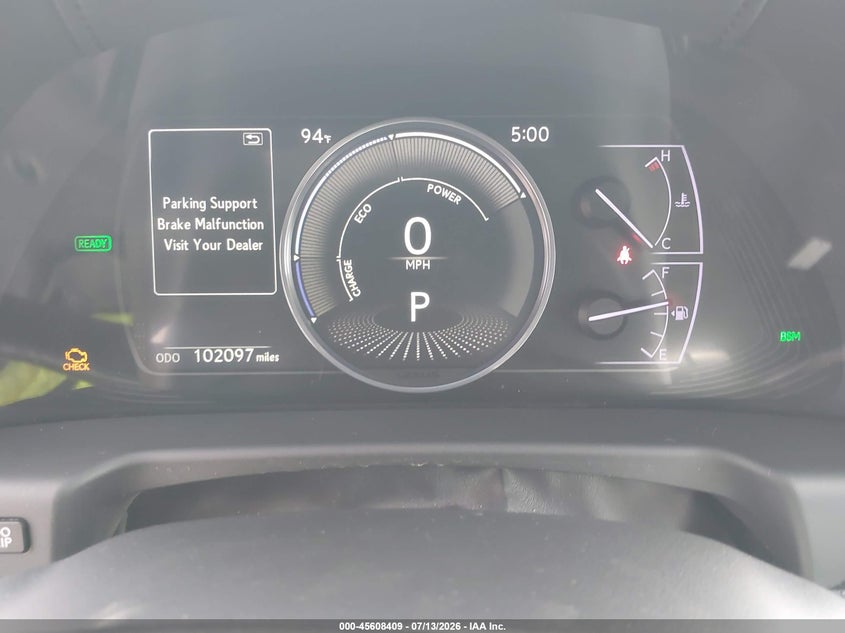 2019 Lexus ES VIN 58AB21B10KU004290 IAAI salvage auction — LEFT FRONT, Salvage (Arizona), sold $7,700 on 2026-07-31 (photo 7)