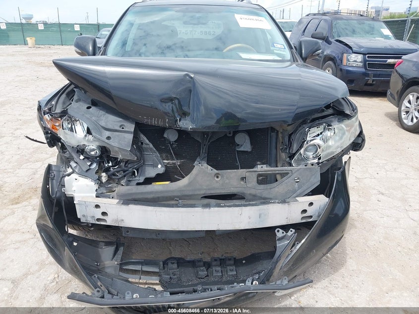 2012 Lexus Rx VIN 2T2BK1BA1CC153734 IAAI salvage auction — FRONT END, Original (Texas), sold $5,350 on 2026-10-05 (photo 6)