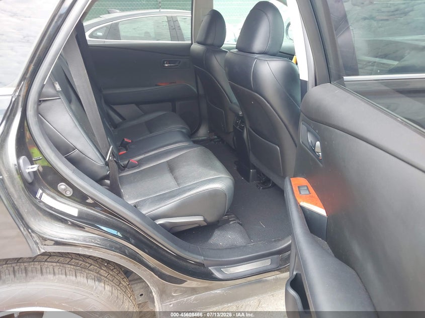 2012 Lexus Rx VIN 2T2BK1BA1CC153734 IAAI salvage auction — FRONT END, Original (Texas), sold $5,350 on 2026-10-05 (photo 8)