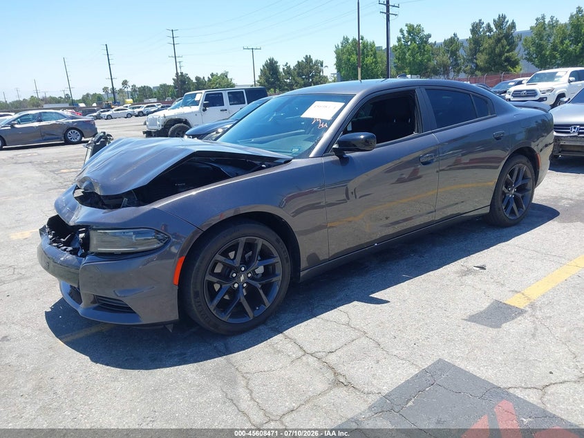 2023 Dodge Charger VIN 2C3CDXBG1PH566019 IAAI salvage auction — FRONT END, Salvage Title, sold $3,700 on 2026-07-29 (photo 2)