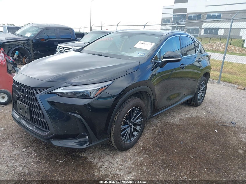 2024 Lexus Nx VIN JTJGKCEZ5R5021683 IAAI salvage auction — Burn Engine, Salvage Title, sold $23,625 on 2026-08-11 (photo 2)