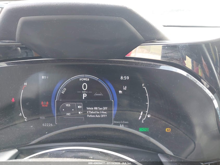 2024 Lexus Nx VIN JTJGKCEZ5R5021683 IAAI salvage auction — Burn Engine, Salvage Title, sold $23,625 on 2026-08-11 (photo 7)