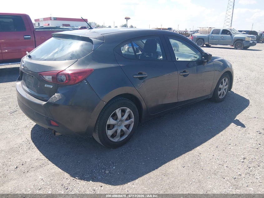 2015 Mazda 3 VIN JM1BM1K79F1245220 IAAI salvage auction — NORMAL WEAR, Salvage (Arkansas), sold $900 on 2026-07-22 (photo 4)