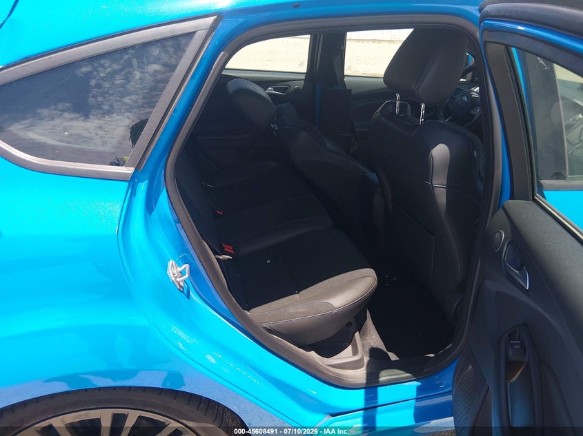 2017 Ford Focus rs VIN WF0DP3THXH4120633 IAAI salvage auction — REAR END, Salvage Title, sold $8,250 on 2026-08-06 (photo 8)