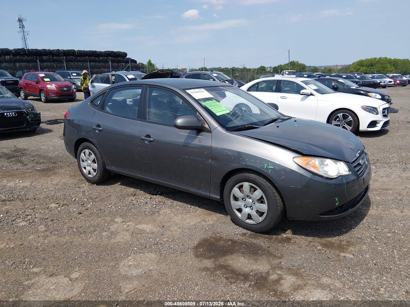 2008 Hyundai Elantra VIN KMHDU46D18U519856 IAAI salvage auction — FRONT END, Salvage (Pennsylvania), sold $525 on 2026-07-31 (photo 1)