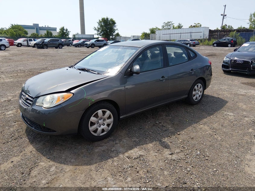 2008 Hyundai Elantra VIN KMHDU46D18U519856 IAAI salvage auction — FRONT END, Salvage (Pennsylvania), sold $525 on 2026-07-31 (photo 2)