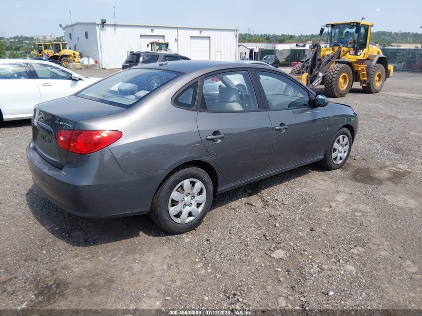2008 Hyundai Elantra VIN KMHDU46D18U519856 IAAI salvage auction — FRONT END, Salvage (Pennsylvania), sold $525 on 2026-07-31 (photo 4)