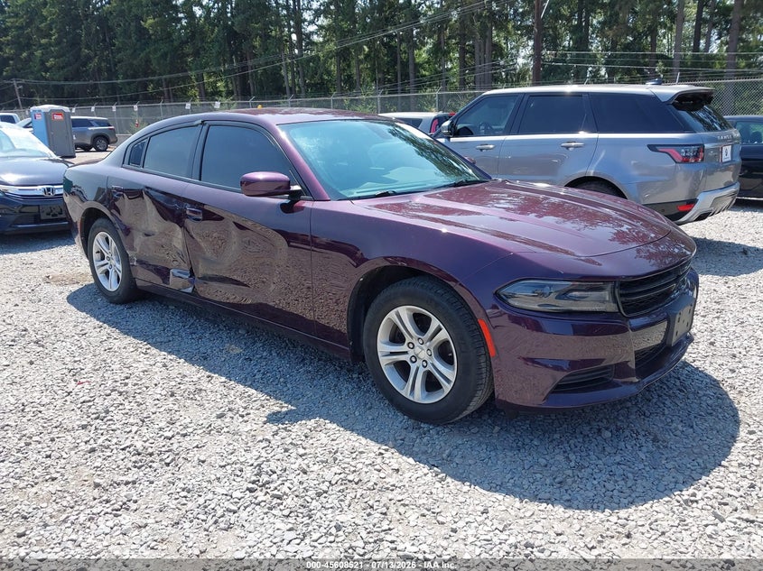 2020 Dodge Charger VIN 2C3CDXBG8LH205526 IAAI salvage auction — RIGHT SIDE, Salvage Title, sold $6,100 on 2026-07-30 (photo 1)